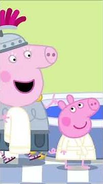 Peppa and George's Roman Bath #PeppaPig #Shorts