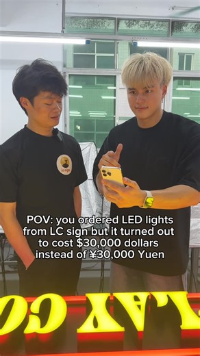 LC-lightbox on Instagram: "@skyeelee Welcome to LC SIGN🎉🧐 📞WhatsApp: +86 153 6000 7583 📧Email: siya@lcsign.com #ledlights #leddisplay #signmaker #lcsign #us #factory #réel #businesstips #lcsign"