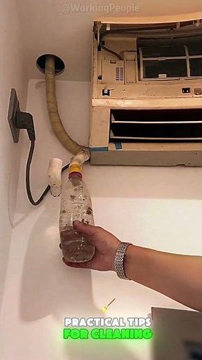 Practical tips for cleaning the air - conditioner drainage system