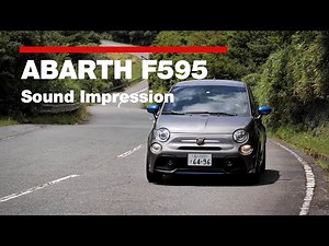アバルト F595 の排気音をチェック。ワインディング、トンネル内、高速道路の各ステージで、NORMAL／SCORPION（SPORT）モードの音を聴き比べ