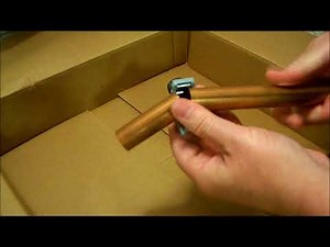 Make A $1.00 Guitar Slide With Items From The Hardware Store