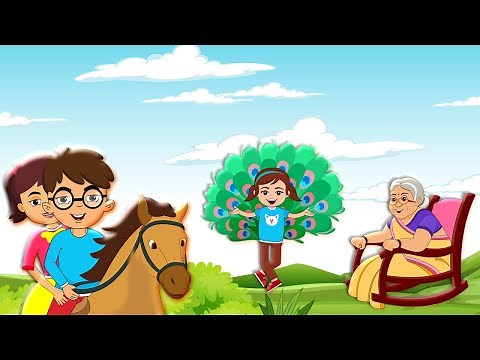 Lakdi Ki Kathi Kathi Pe Ghoda + Nani Teri Morni Ko Mor Le Gaya | Best Nursery Rhymes in Hindi
