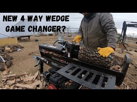 CountyLine 4 way wedge on Black Diamond Splitter? #firewood