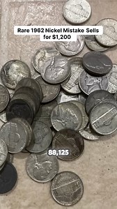 199K views · 4.1K reactions | Rare 1962 Nickel Mistake Sells for $1_200 ? . . . #foryou #fypシ゚ #trandingrightnow #tips #rearnote #usa #dollars #freels #cash #money #profit #reelsfb #vintage #banknotes #fb #currency #trendingreels | Ageless Assets | Facebook
