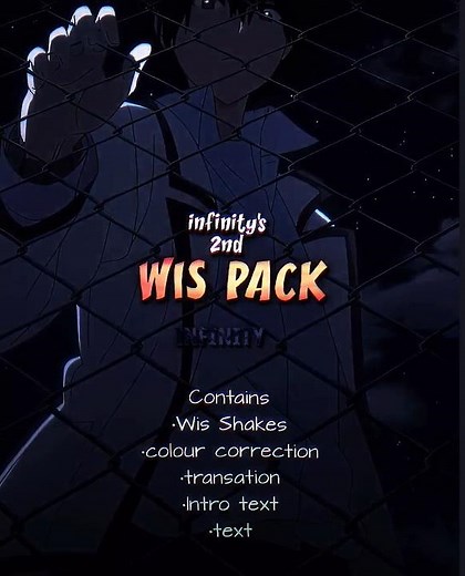 INFINITY'S 2ND WIS PACK
