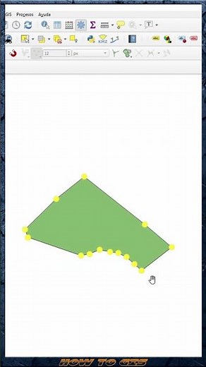 HOW TO DRAW A POLYGON IN QGIS FROM POINTS? #coordinates #qgis #qgis3 #qgistutorial