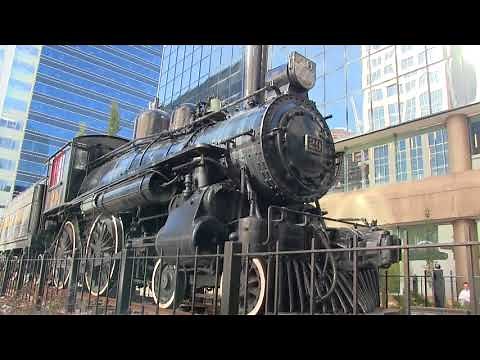 Canadian Pacific steam locomotive #29 Calgary, Alberta.