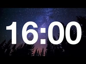 16 minute timer | 16 Minute Countdown