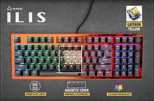 276K views · 34 reactions | Want a keyboard that matches your style? Customize the RAKK Gears ILIS to your heart's desire by choosing your switches and designing the magnetic cover any way you like! #GamingRevolution | RAKK Gears | Facebook