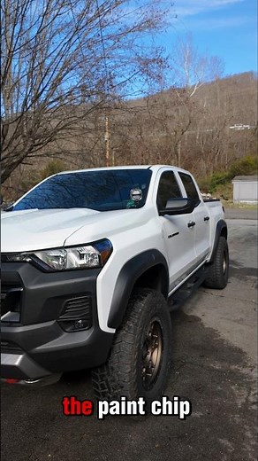 Paint Correction- Chevy Colorado. #chevycolorado #4x4 #offroading #paintcorrection