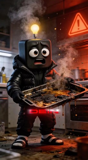 👉 Dirty baking tray? This trick makes it look like new again! 🔥 #lifehack