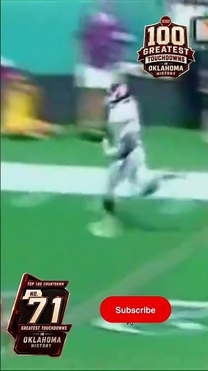 #70 - Mike Gaddis 62-Yard TD Run (OU vs Texas 1989 Red River Rivalry)