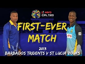 Barbados Tridents vs Saint Lucia Zouks | CPL 2013 Match 1