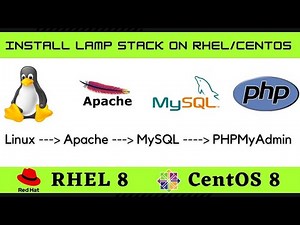 Install LAMP Stack (Linux, Apache, MySQL, PHP) with PHPMyAdmin on RHEL 8 and CentOS 8