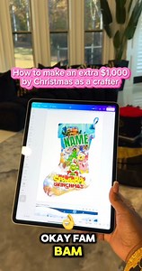 🗣️🥰Let me tell y’all something, baby…these editable stocking designs? Straight-up money makers! 💰 Not only can you flip ‘em as custom craft stockings, but you can double dip and make that digital bag too. Here’s the play 👇🏽 ➡️ Post your mockups on your page and say, “Hey y’all, I got stockings for sale!” 🎁 One for $30 🎁 Two for $50 (save $10!) Now watch the nosy crafters slide in your comments asking, “Where you get that design from?” 😏 That’s when you tell ‘em you got the 14-piece digit