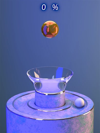 0% to 100% trap sphere 3D Soft Body Simulation in houdini #blender3d #3dart #3danimation #satisfying #satisfyingvideo #cinema4d #simulation #houdini