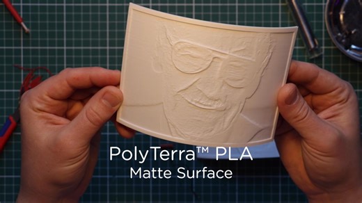 Watch Polymaker Polyterra PLA Filament - Ultra Matte Lithophanes on Amazon Live