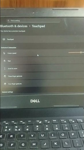 Fix Touchpad Cursor Working Slow Fix 100% Windows 11 #windows11 #shorts