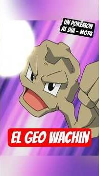 EL GEOWACHO | 074 - Geodude 🗿 #geodude #nintendo #Pokemon #pokedex
