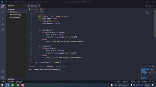 آموزش رایگان پایتون (python) - از مقدماتی تا پیشرفته