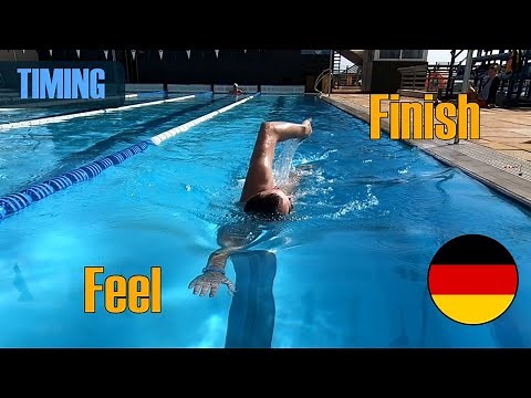 Kraulschwimmen: Armbewegung. Komplett.