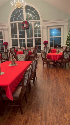 Tugboat gives a tour of the clubhouse to show you all the Christmas decor! 🎄 | Coastal Living with Lindsey