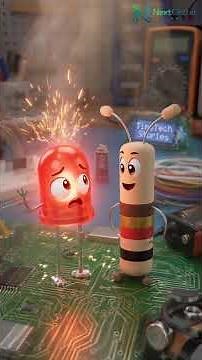 How LED Works with Resistor 💡⚡ | Fun Electronics for Kids | AI Animated Learning!