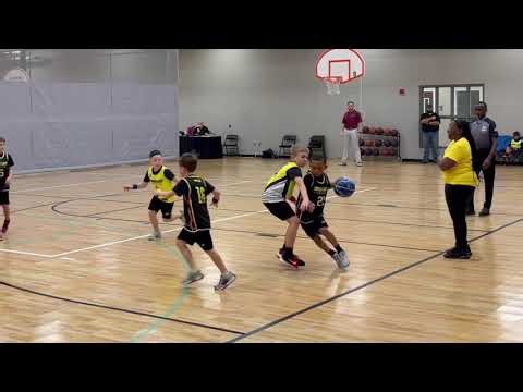 First basketball game of the season! (8U)
