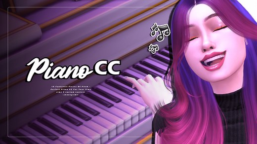 15+ Fantastic Pieces Of Pitch - Perfect Piano CC For Your Sims — SNOOTYSIMS