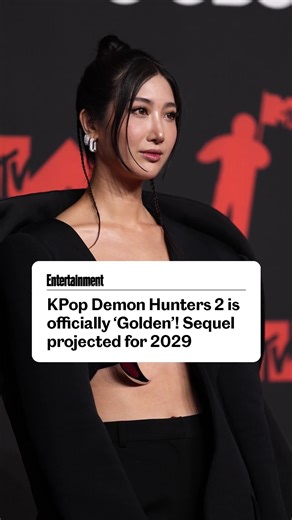 #KPopDemonHunters 2 is going up, up, up... A sequel to the worldwide sensation is officially in the works! Find out more about the movie that's slated for 2029 ➡ bit.ly/3JMh5NO | Entertainment Weekly