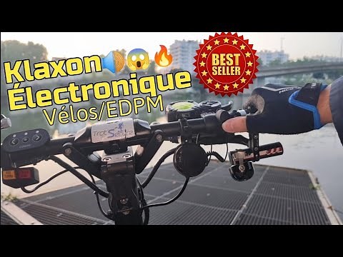 Le Meilleur Klaxon Électronique Trottinettes Vélos EDPM Micro-Mobilité 🚴🛴🛵