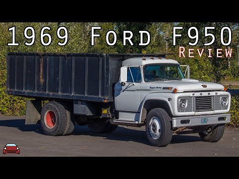 1969 Ford F950 Review - A BEAST From Before Diesels Took Over!