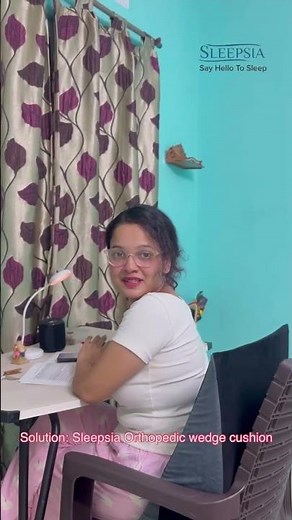 Sleepsia Wedge Pillow – Sleep Better with Elevation & Comfort