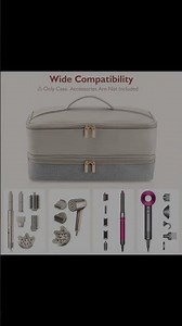 Ultimate Travel Companion: Shark Flexstyle & Dyson Carrying Case