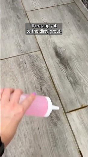 Pour it on the grout. It will be clean in minutes