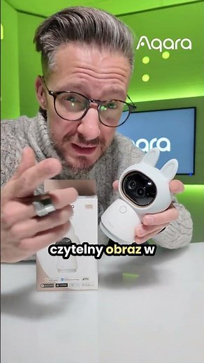 Kamera niania i hub smart home w jednym! Pełna kompatybilność z Apple Home, Google Home oraz Alexa.