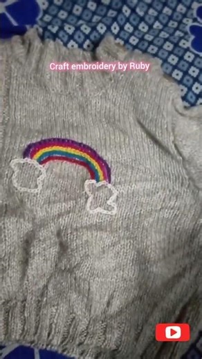 cute sweater design#Rainbow design#shorts