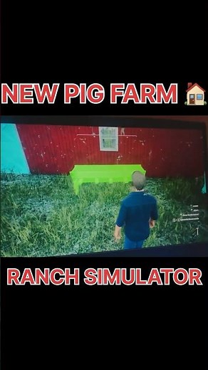 I BUILD A BIG BARN PIG FARM | RANCH SIMULATOR GAMEPLAY