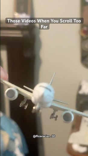 Those Shorts When You Scroll To Far #aviation #airplanes #youtubeshorts #modelplanes #fypシ