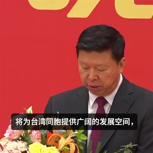 宋涛称大陆“十五五规划”将给台湾人提供广阔发展空间，欢迎台湾青年参与强国建设