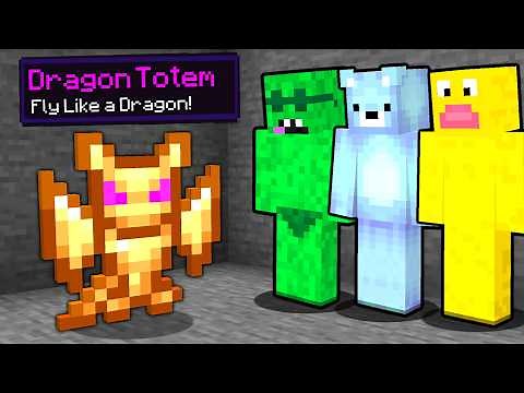 We Added CUSTOM TOTEMS To Minecraft...