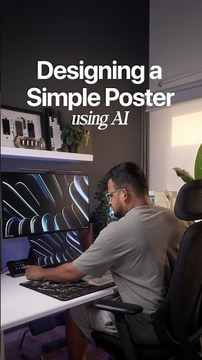 Designing A Simple Poster Using AI (ChatGPT and Photoshop)