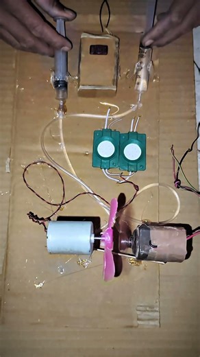 DIY Mini Water Pump Machine 🔥 Amazing Science Project