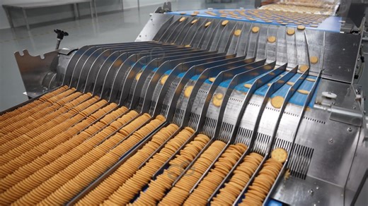Industrial Biscuit Production Line Price in China #biscuit #biscuitfactory #foodmachine