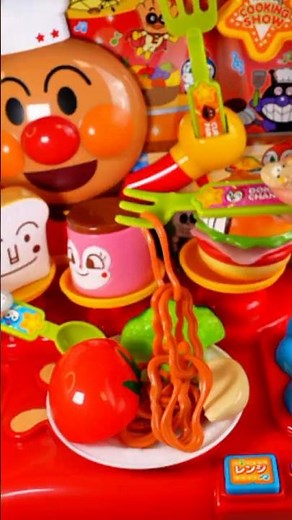 호빵맨 주방에서 토마토파스타🍝 만들기 놀이! #toys #satisfying #asmr