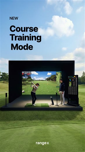 레인지엑스(rangex) on Instagram: "코스 플레이부터 퍼팅까지, 정밀 데이터와 실전 코스가 만난 연습. Course Training Mode ⛳️ 레인지엑스가 새로운 코스 트레이닝 모드를 전격 도입합니다.👐🏻 그동안 숫자로만 보던 샷 데이터📉를, 이제 실제 코스 환경 위에서 그대로 이어서 연습해보세요. 레인지엑스 코스 트레이닝 모드가 선사하는 새로운 연습 경험을 지금 만나보세요!🤗"