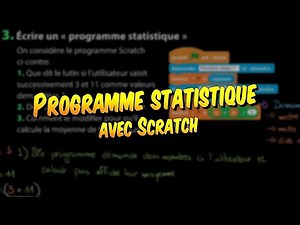 Mathématiques - Faire un programme pour calculer une moyenne avec Scratch