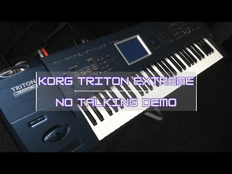 Korg Triton Extreme - No talking demo