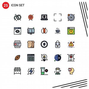 Download 25 Creative Icons Modern Signs and Symbols of chemistry screen mission full screen video Editable Vector Design Elements for free