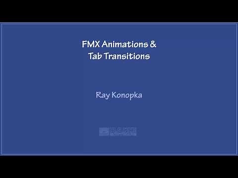 FMX Animations & Tab Transitions